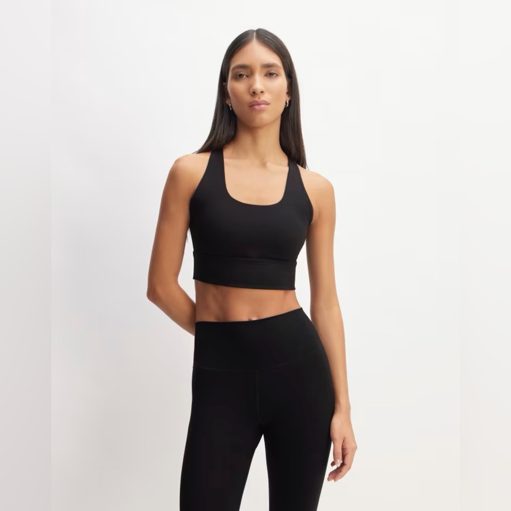 New Everlane Women Perform Bra Black Size Large - Picture 6 of 12